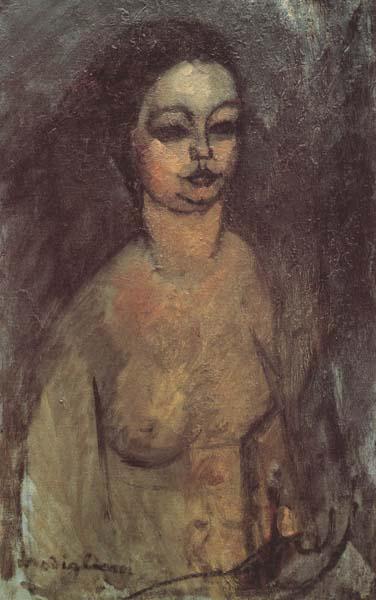 Amedeo Modigliani Jeune fille nue (mk38) Norge oil painting art